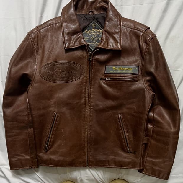 테드컴퍼니 라이더자켓 가죽자켓