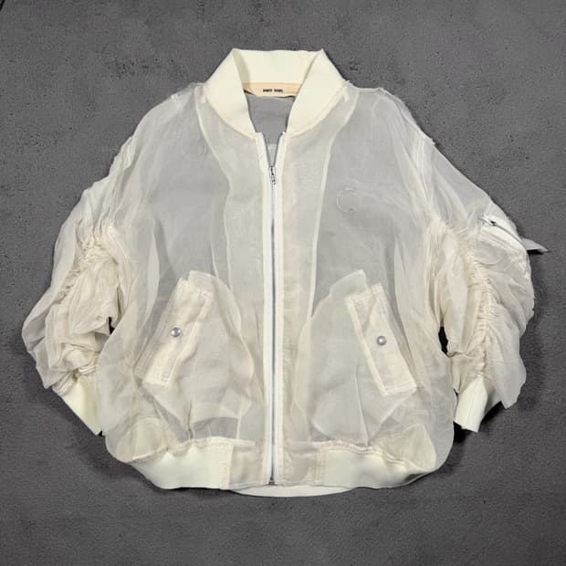 Damir Doma 다미르 도마 셔링 암 실크 MA-1 봄버 자켓