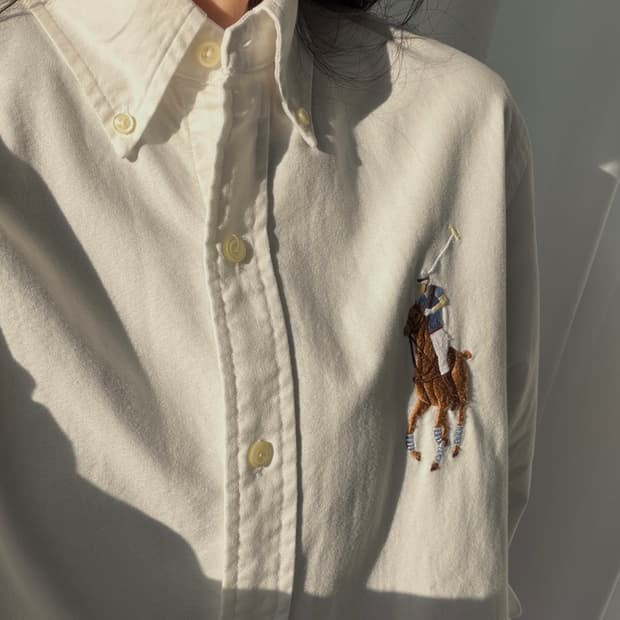 [M-L]폴로 랄프로렌 빅포니 치프키프 클래식핏 옥스포드 셔츠