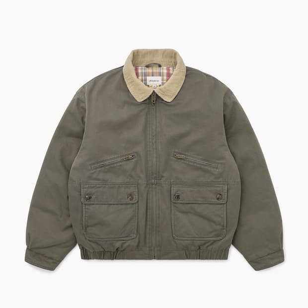 (M) 카키스 하버 다운 자켓 새상품