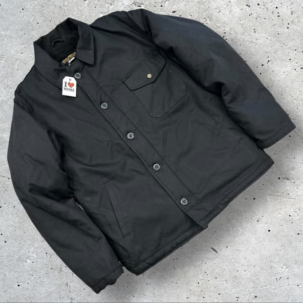 [XL] 유니폼브릿지 블랙 워크 셔츠 자켓 A771
