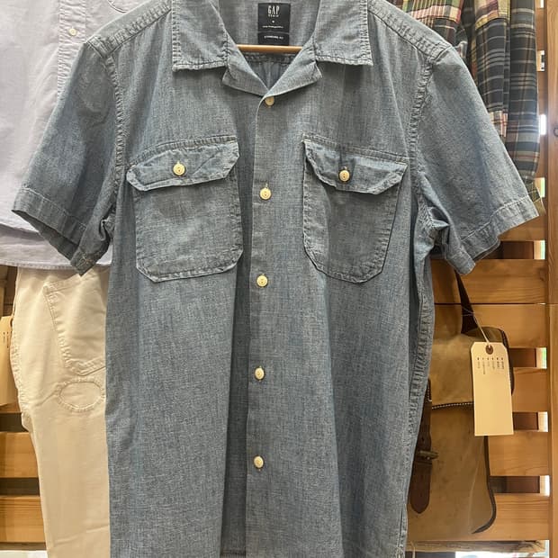 GAP 빈티지 샴브레이 셔츠