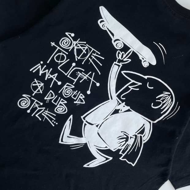 Stussy 스투시 스케이트 터프 그래피티 반팔티