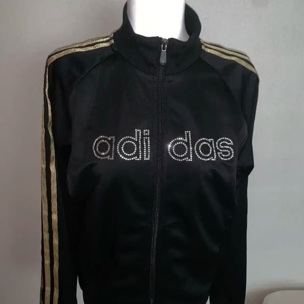 빈티지 아디다스 핫픽스 골드 져지