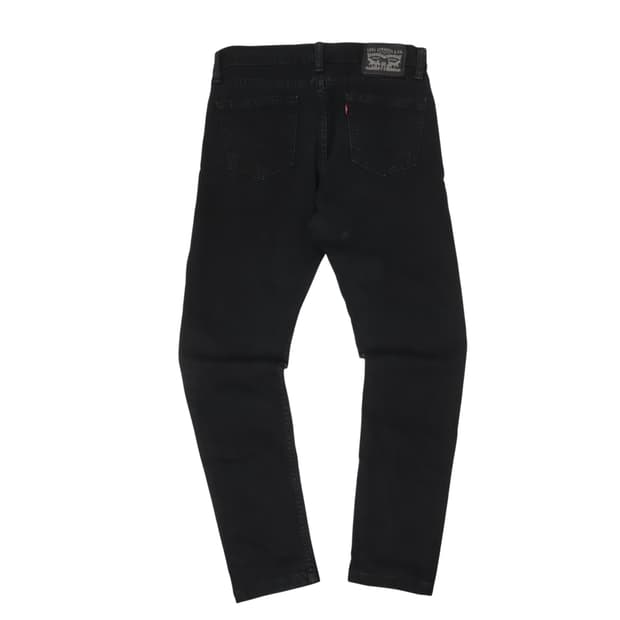 리바이스 블랙 데님팬츠