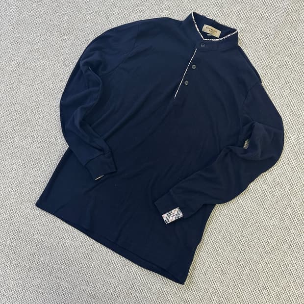 실측확인 남자 체크팬턴 카라 반팔티 0414D 