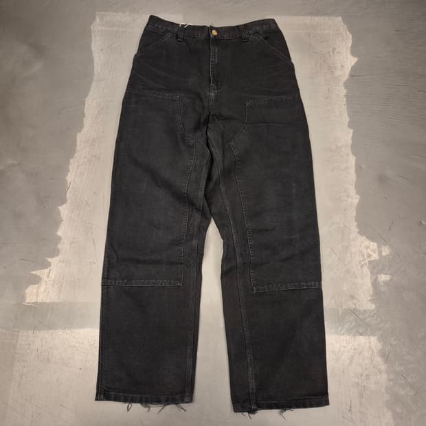 칼하트 덕 캔버스 더블니 팬츠