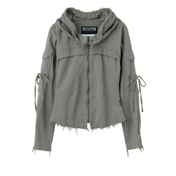 스컬프터 Low Edge Cotton Jacket Gray