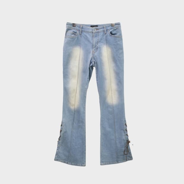 DAILY TOPICS 절개 부츠컷 데님 67254