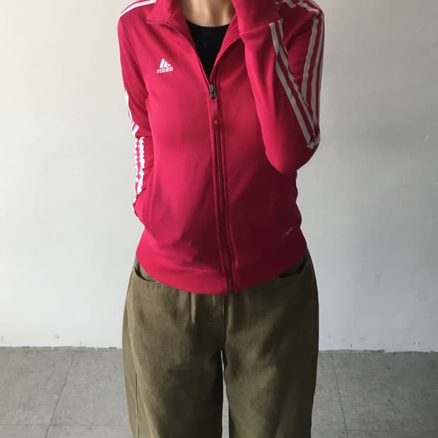 아디다스 삼선 트랙탑져지