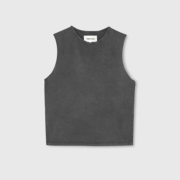 TONYWACK Garment Dyed Sleeveless Tee M