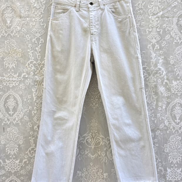 존불 화이트 워크팬츠 (made in japan)