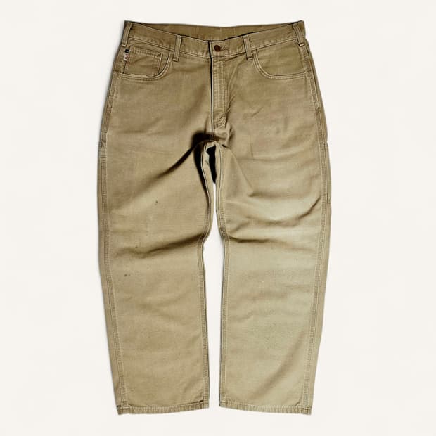 [36X30][칼하트]FR 캔버스 CAT2 오리지날핏 워크 팬츠