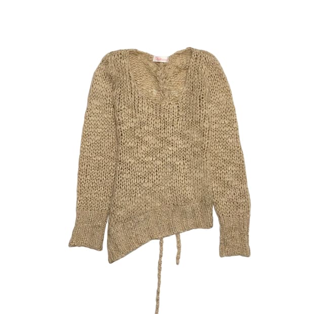 Back Hole Detail knit