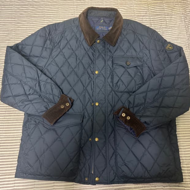 폴로 퀄팅 자켓 XXL