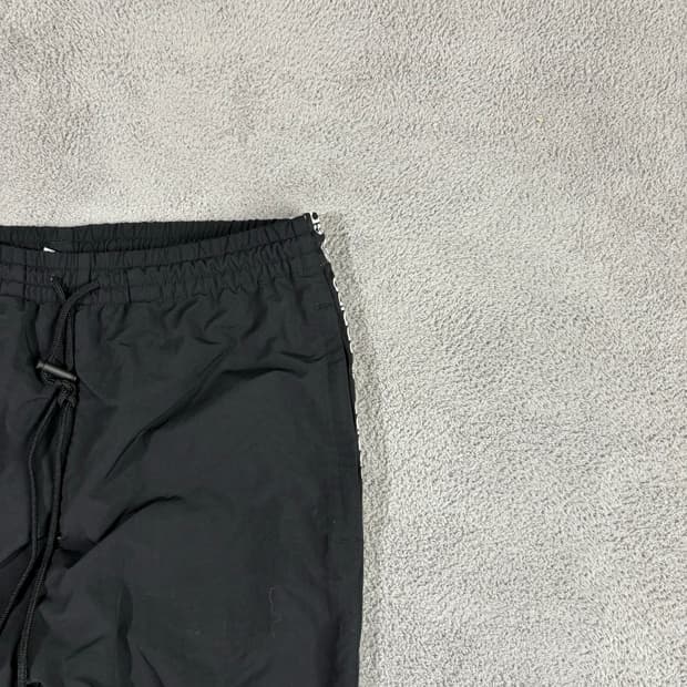 아디다스 트레포일 사이드라인 블랙 트랙 조거 팬츠