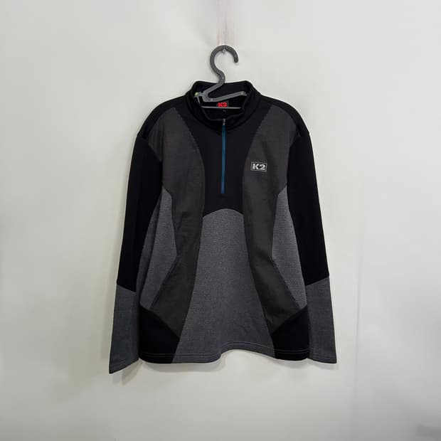 K2 남성 기모 반집업 티셔츠 105