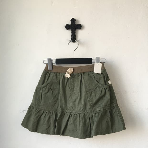 Khaki skirt
