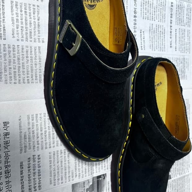 닥터마틴 아이샴 블랙 데저트 오아시스 스웨이드(블랙,270)