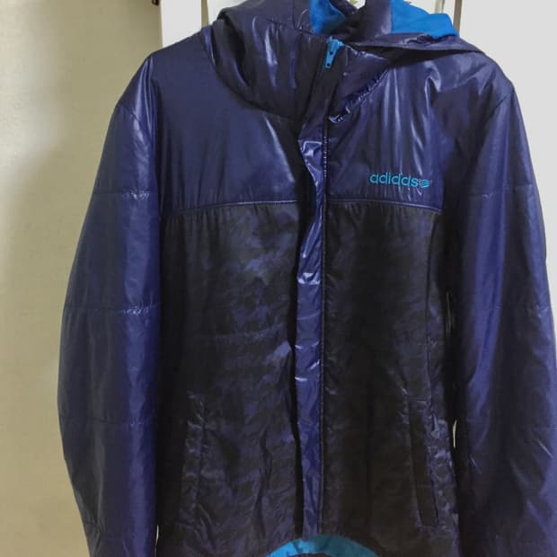 아디다스 나일론 다운 재킷