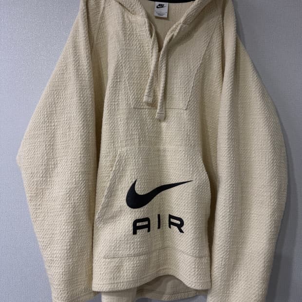 [L] 나이키 x 스투시 NRG 플리스 헴프 풀오버 내츄럴