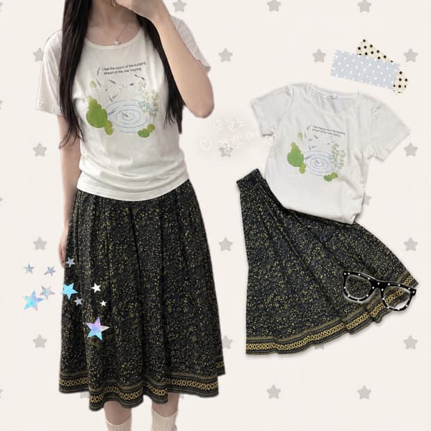 모리걸 여름 코디 set