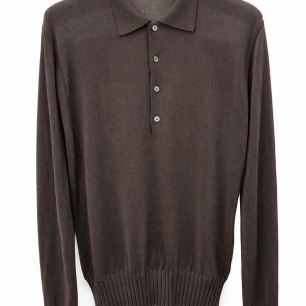 발리 브라운 니트 42