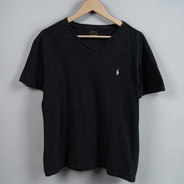 105 POLO 폴로랄프로렌 반팔 카라티 차콜그레이