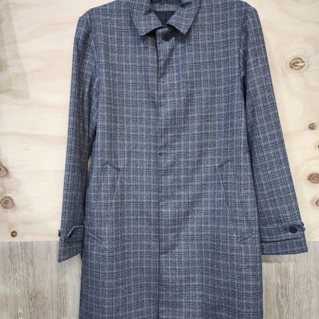 612) 프랭크스톤 frank stone 남성 체크 코트