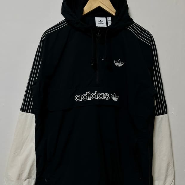 100 아디다스 오리지널 후드 아노락 정품
