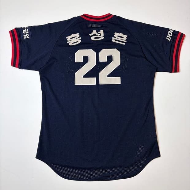 두산베어스 홍성흔 선수 반팔 유니폼 PN9523