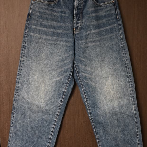 비헤비어 523L 셀비지 워시드 블루 2사이즈