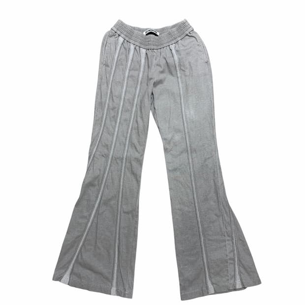 오들리워크샵 drift flared trousers 플레어 부츠컷 팬츠