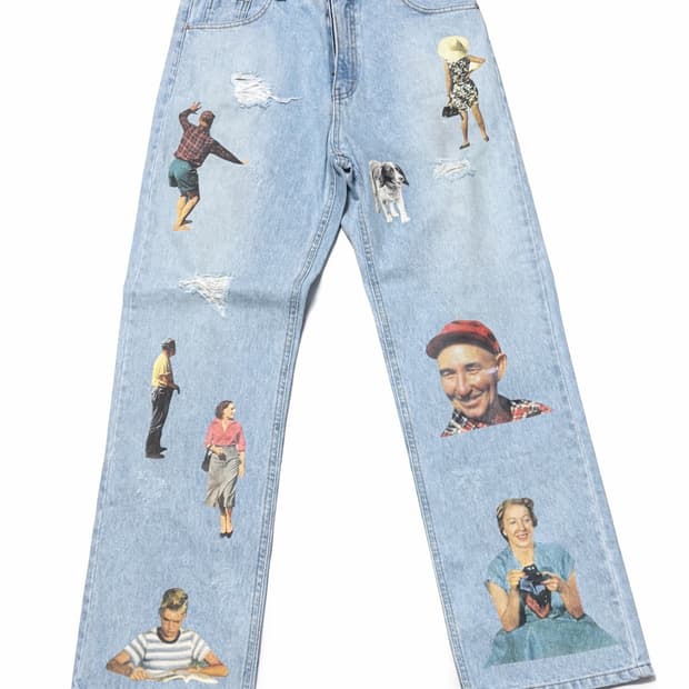 유스배스 프린팅 팬츠