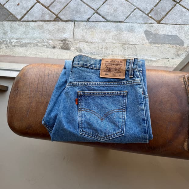 리바이스 220 오렌지탭 데님 팬츠