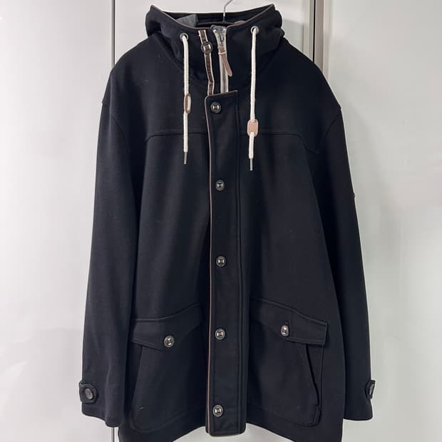 너드모리 하프코트 블랙