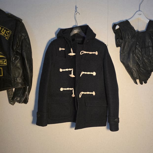 Lad musician duffle hooded coat