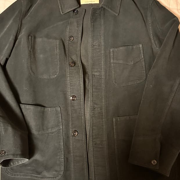 포터리 몰스킨 워크자켓 네이비 1