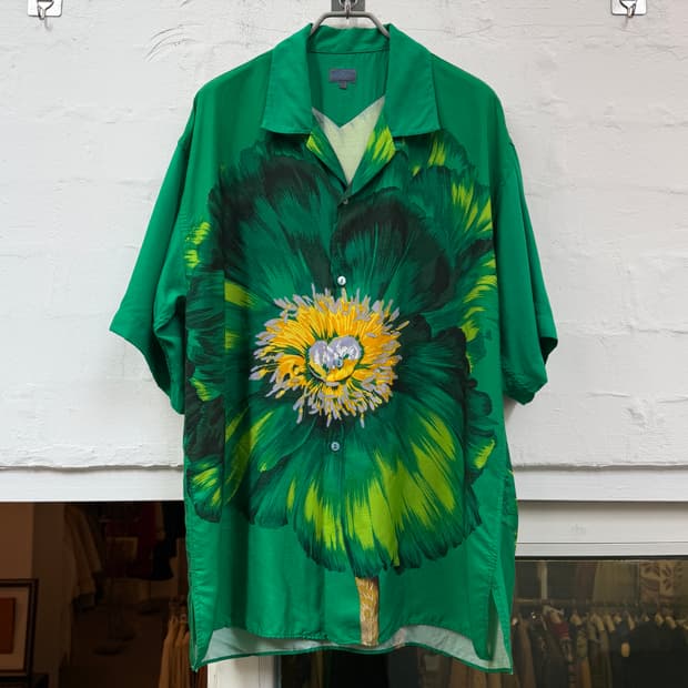 Kenzo 겐조 90's 메이드인재팬 플라워 셔츠 F
