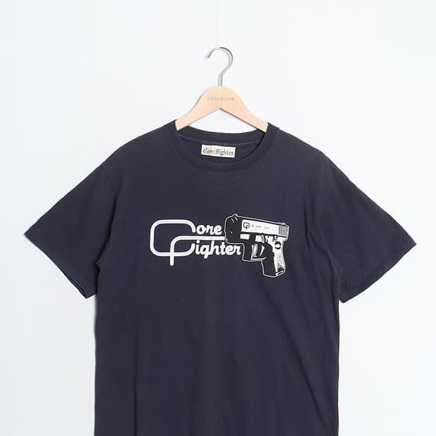 Core Fighter Print T-Shirts