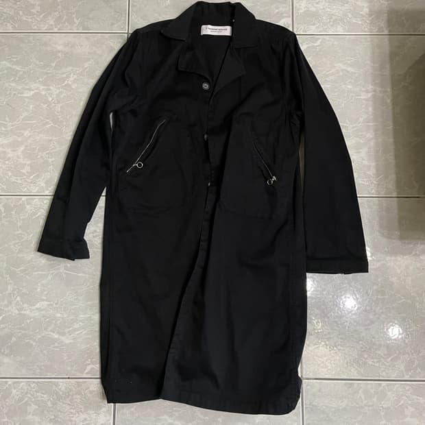 L'HOMME ROUGE 블랙 셔츠 자켓