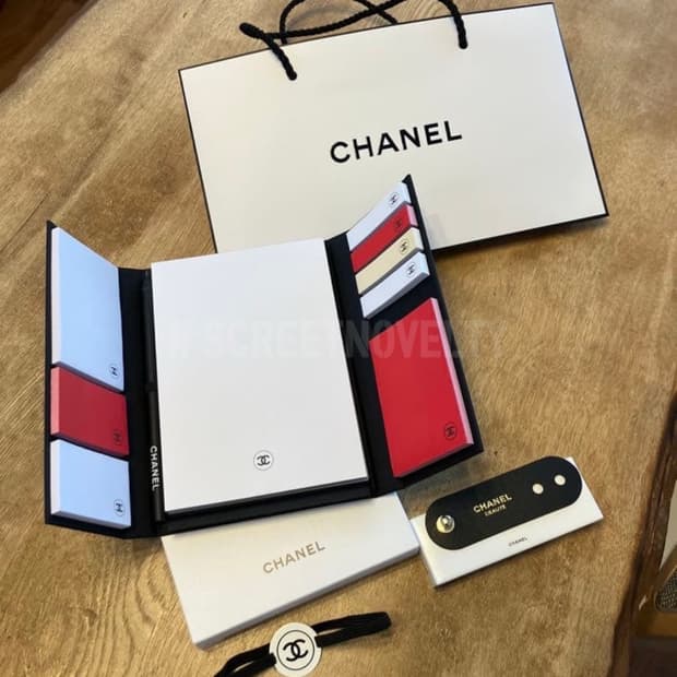 샤넬뷰티 포스트잇&연필 세트