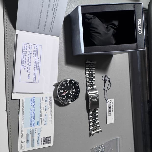 세이코 gmt SSK001K1 새상품급
