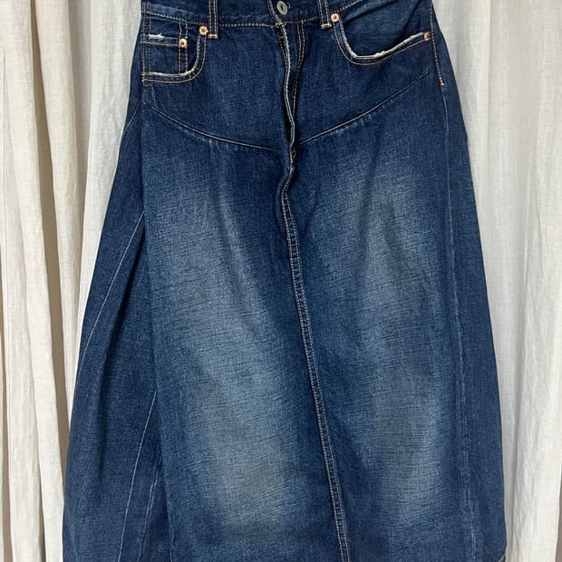 준야와타나베 데님 스커트 m