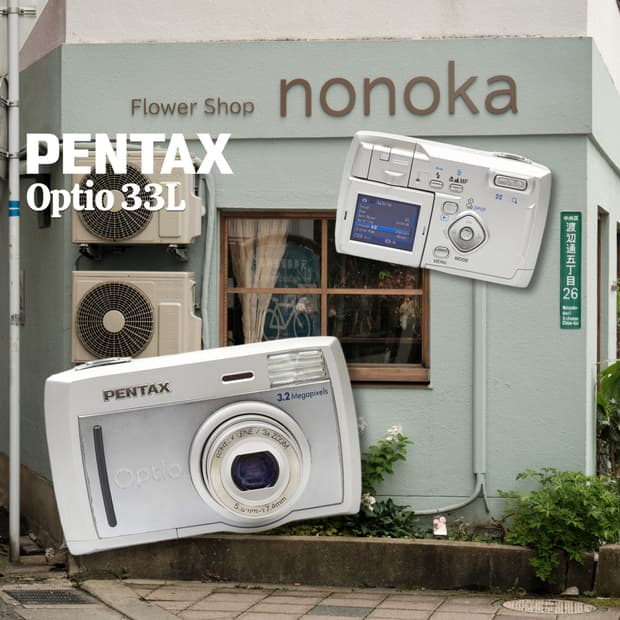 펜탁스 옵티오 33L 스위블 디카✨