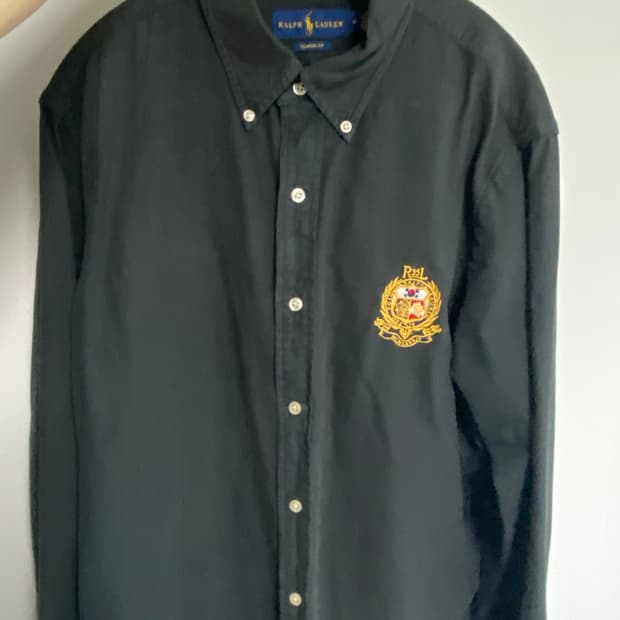 폴로 서울 35주년 리미티드에디션 블랙 옥스포드 셔츠 팔아요(남녀공용)