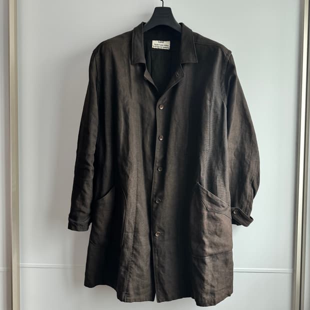 Kaval 아틀리에 린넨 코트 