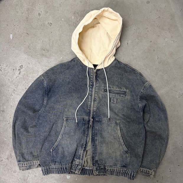 디미트리블랙 데님 후드 자켓[2156]