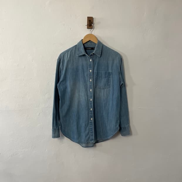 로렌랄프로렌 데님 셔츠 