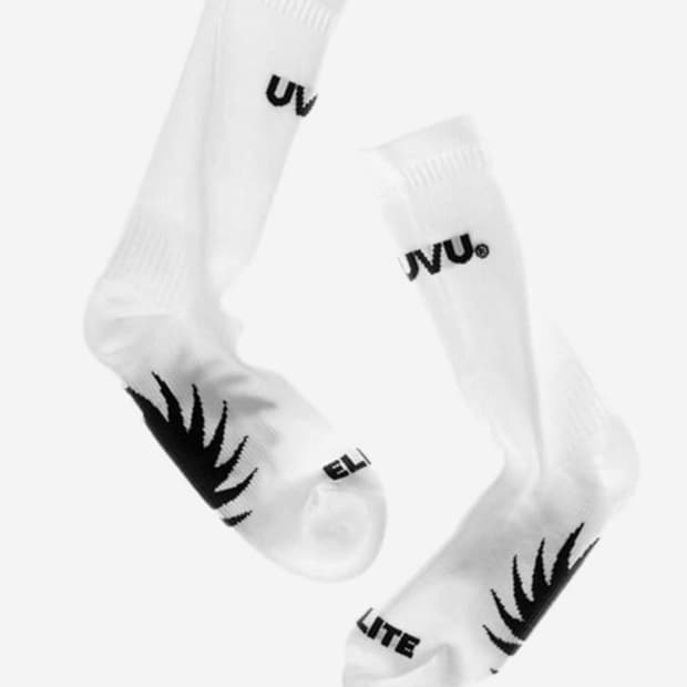 UVU 삭스 양말 엘리트(두꺼운거) 화이트 S/M